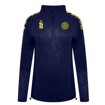 Players - Impact 1/4 Zip Performance Top - Girls/Ladies Fit