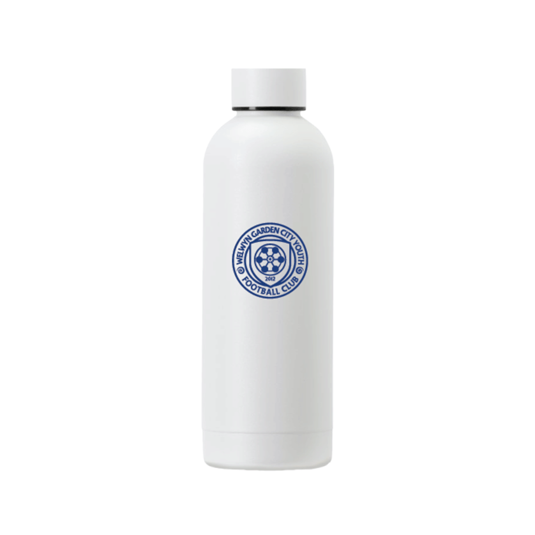 Players - Stainless Steel Bottle - 500ML - White